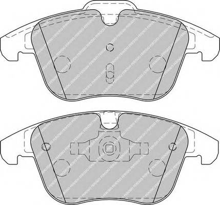 FERODO FDB1897 Комплект тормозных колодок