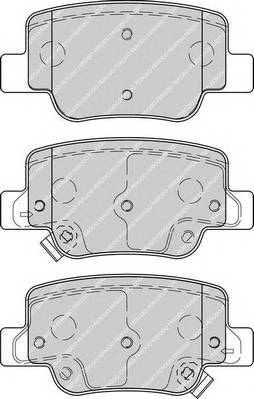 FERODO FDB4275 Комплект гальмівних колодо... FERODO FDB4275 Комплект гальмівних колодо...