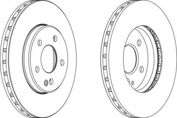 FERODO DDF1316 Диск гальмівний