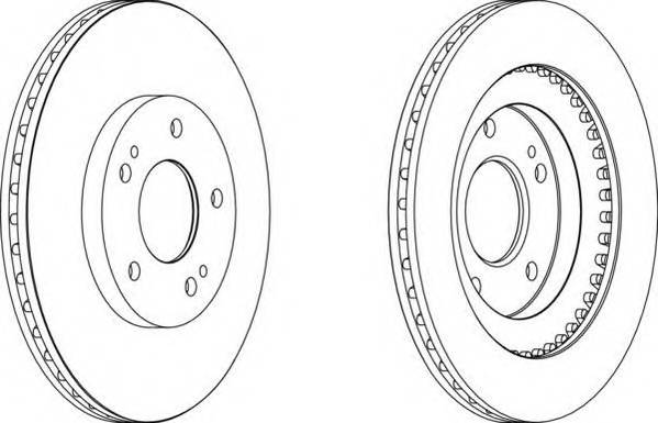 FERODO DDF1399 Диск гальмівний