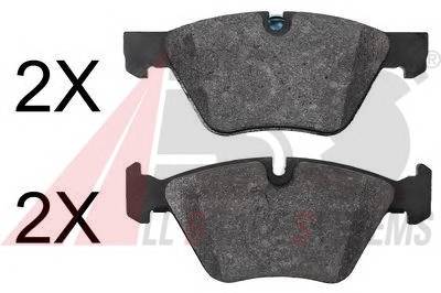 A.B.S. 37786 Комплект тормозных колодок...