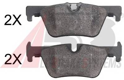 A.B.S. 37904 Комплект тормозных колодок