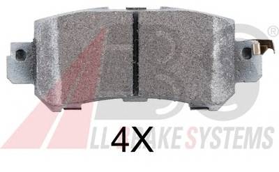 A.B.S. 37931 Комплект тормозных колодок... A.B.S. 37931 Комплект тормозных колодок...