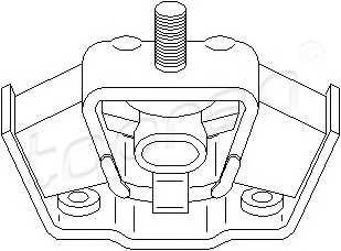 TOPRAN 400 040 Подвеска, двигатель