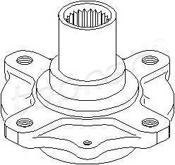 TOPRAN 301 091 Ступица колеса