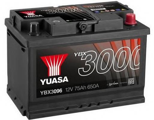 YUASA YBX3096 AKUMULATOR 75AH/650A P YUASA PROFESSIONAL