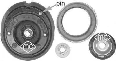 Metalcaucho 05876 Ремкомплект, опора стойки а