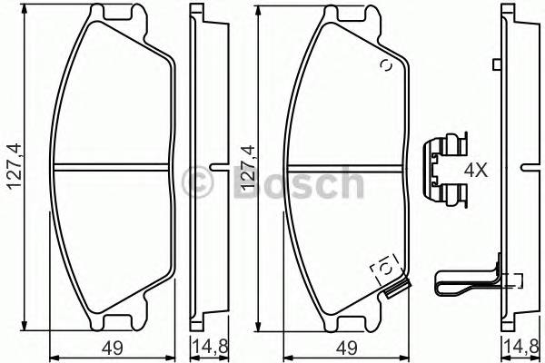 BOSCH 0986494620 запчасть BOSCH 0986494620 запчасть