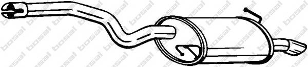 BOSAL 105-229 Глушитель выхлопных газов 