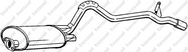BOSAL 283-605 Глушитель выхлопных газов ... BOSAL 283-605 Глушитель выхлопных газов ...