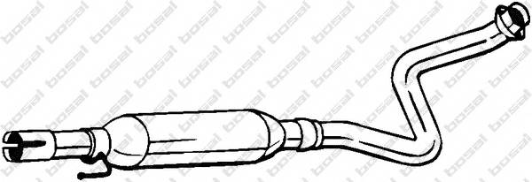 BOSAL 279-183 Середній глушник вихлопних... BOSAL 279-183 Середній глушник вихлопних...
