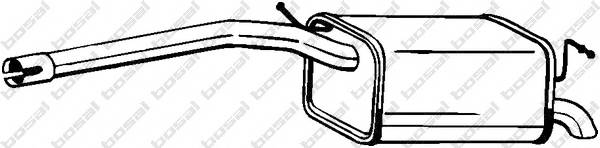 BOSAL 233-059 Глушитель выхлопных газов ... BOSAL 233-059 Глушитель выхлопных газов ...