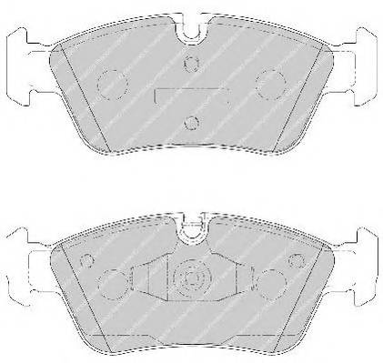 FERODO FDB1751 Комплект тормозных колодок... FERODO FDB1751 Комплект тормозных колодок...