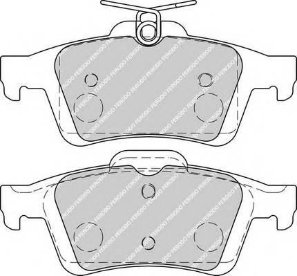 FERODO FDB1931 Комплект тормозных колодок