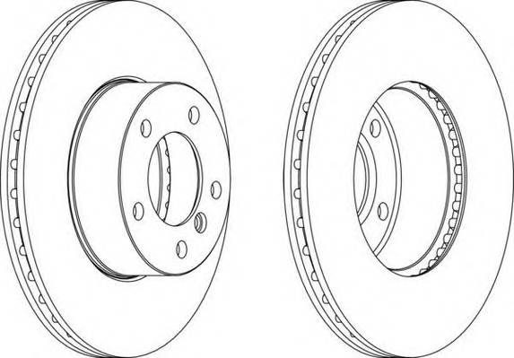 FERODO DDF1536 Диск гальмівний