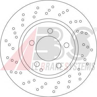 A.B.S. 17110 Гальмівний диск