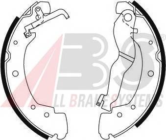 A.B.S. 8930 Комплект гальмівних колодо...