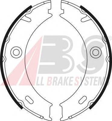 A.B.S. 9022 Комплект тормозных колодок...