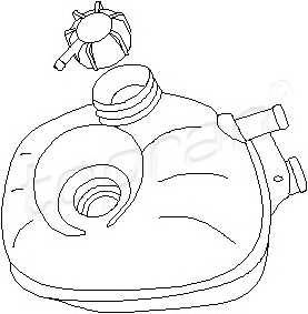 TOPRAN 100 165 Компенсационный бак, охлаж