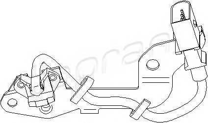 TOPRAN 110 574 Датчик частоты вращения, уп