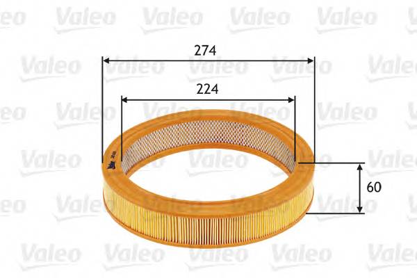 VALEO 585619 Воздушный фильтр VALEO 585619 Воздушный фильтр