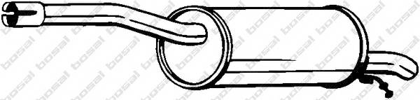 BOSAL 200-005 Глушитель выхлопных газов 