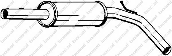 BOSAL 233-323 Середній глушник вихлопних... BOSAL 233-323 Середній глушник вихлопних...