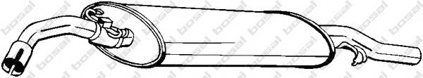 BOSAL 233-409 Глушитель выхлопных газов �