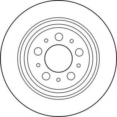 JURID 562174JC Тормозной диск