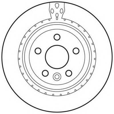 JURID 562650JC Тормозной диск