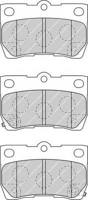 FERODO FDB4001 Комплект тормозных колодок