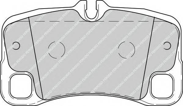 FERODO FDB4211 Комплект тормозных колодок...