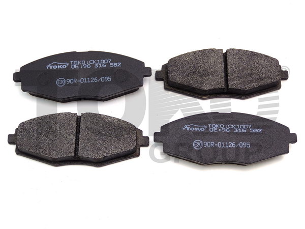 TOKO T2102007 Колодки гальмiвнi дисковi {з 