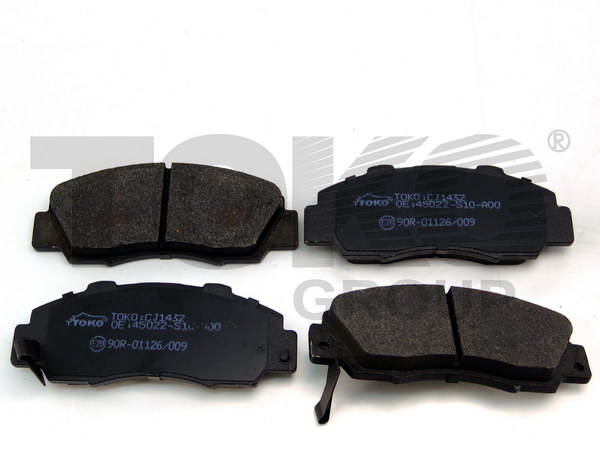 TOKO T2111032 Колодки гальмiвнi дисковi {з 