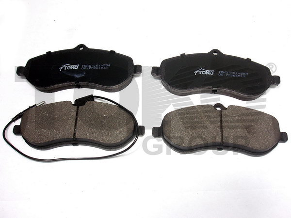 TOKO T2136054 Колодки гальмівні дискові {...
