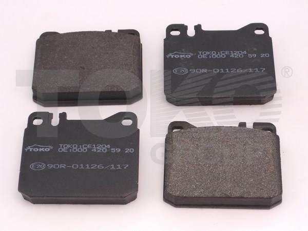 TOKO T2142004 Колодки гальмiвнi дисковi {п