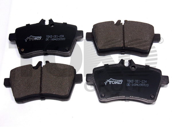 TOKO T2142034 Колодки гальмiвнi дисковi {з 