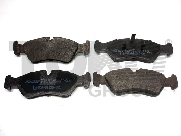 TOKO T2143010 Колодки гальмiвнi дисковi {з 