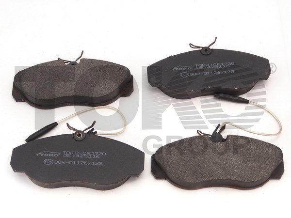 TOKO T2144020 Колодки гальмiвнi дисковi {з 