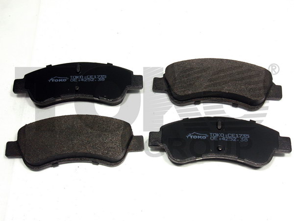 TOKO T2144035 Колодки гальмiвнi дисковi {з 