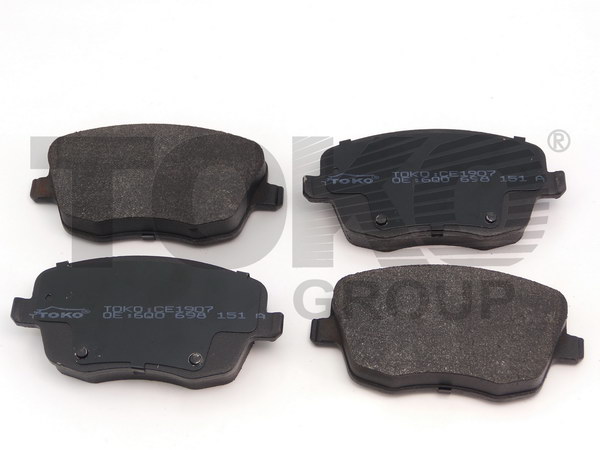 TOKO T2149007 Колодки гальмiвнi дисковi {з 
