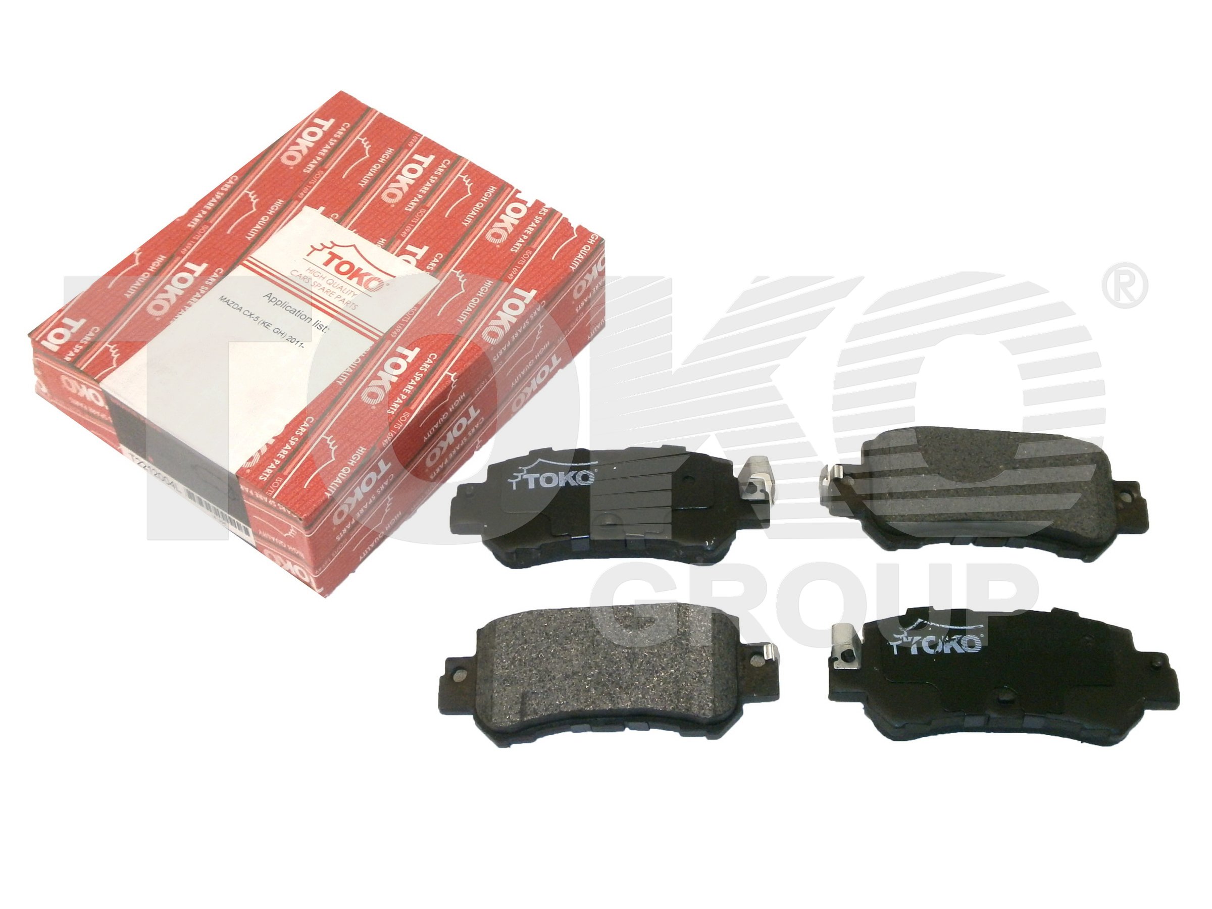 TOKO T2212004L Колодки гальмiвнi дисковi {з...