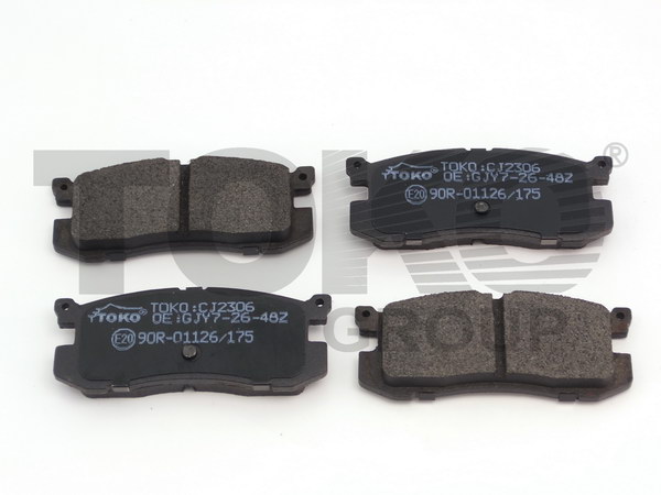 TOKO T2212006 Колодки гальмiвнi дисковi {з 