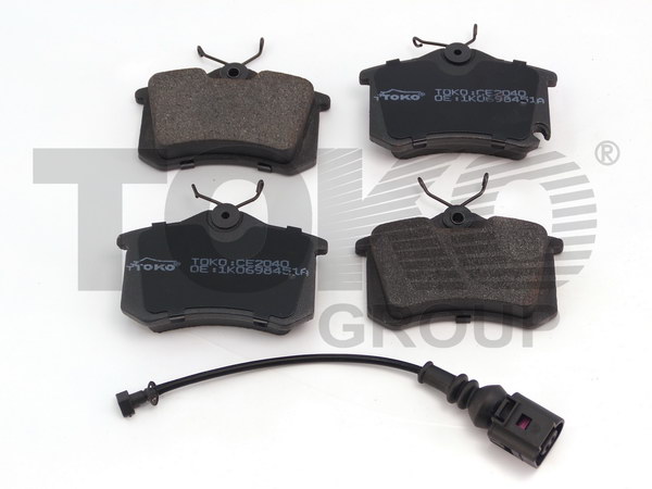 TOKO T2252040 Колодки гальмiвнi дисковi {з 