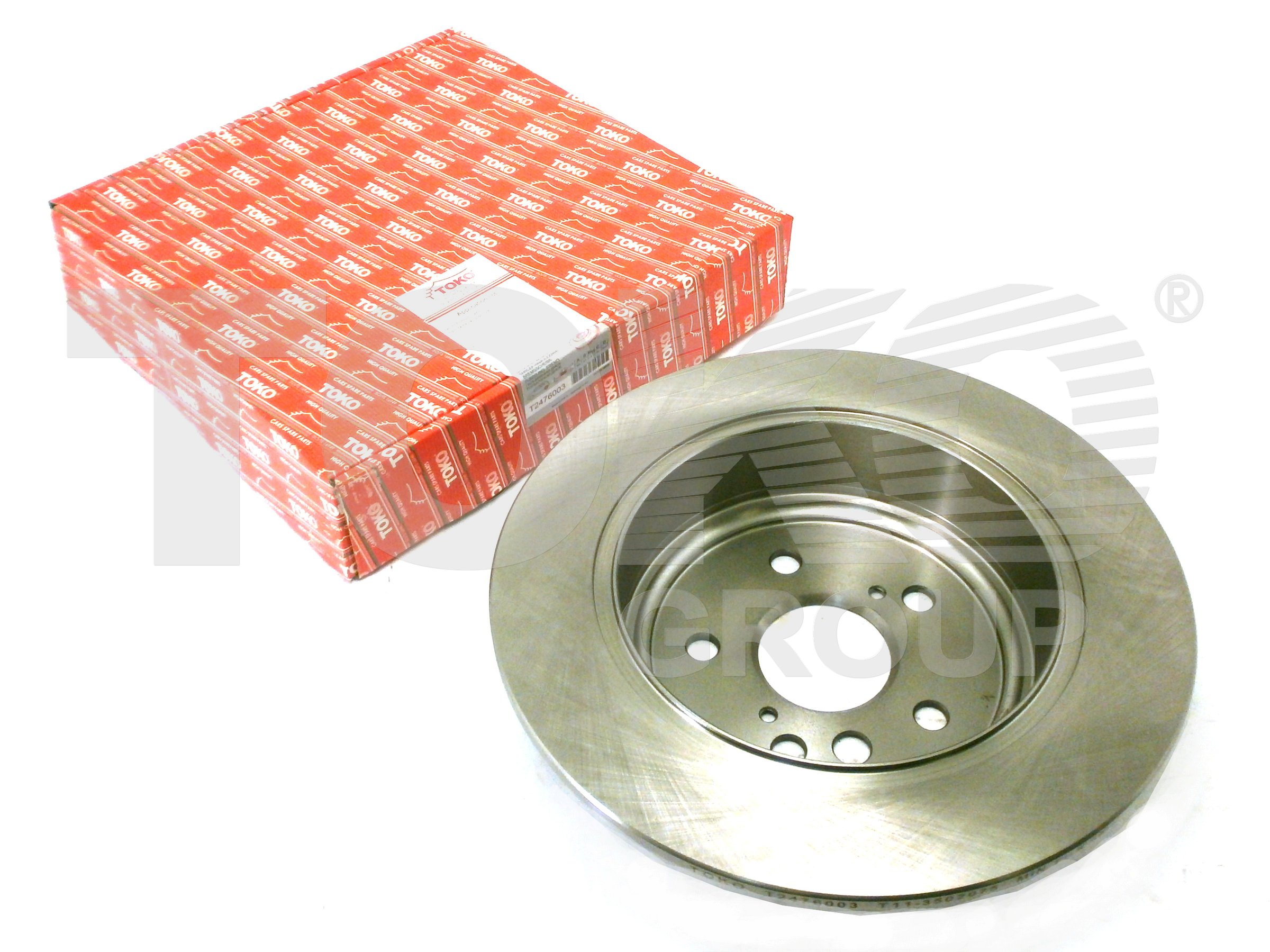TOKO T2476003 Диск гальмівний {зад.}