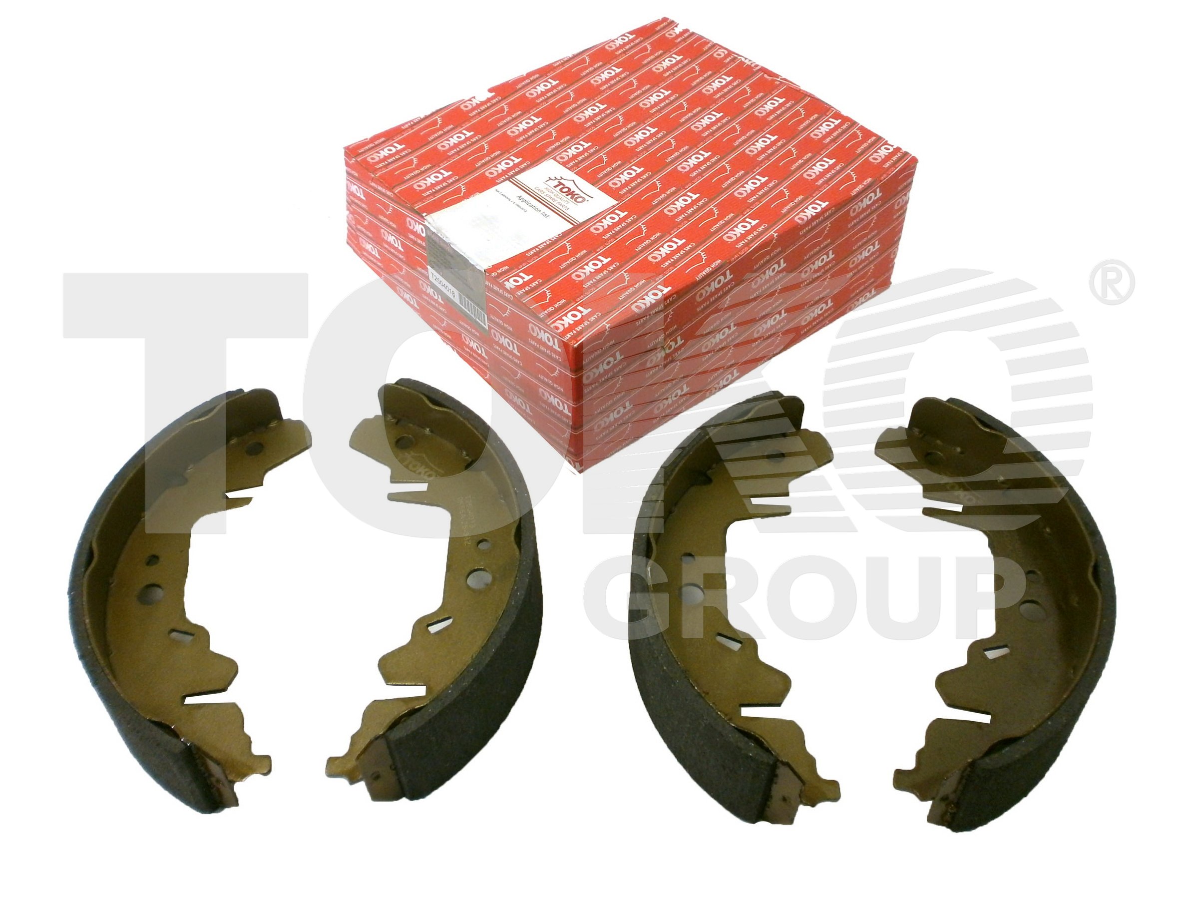 TOKO T2504018 Колодки гальмiвнi барабаннi